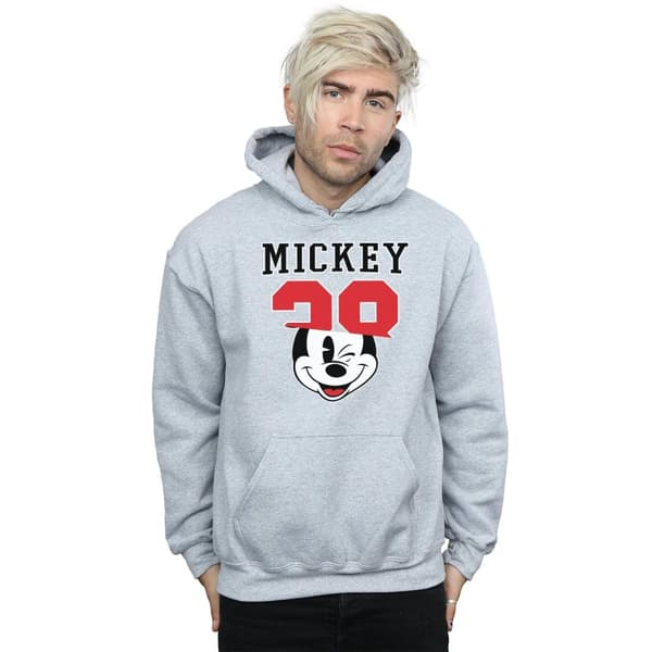 Disney Mens Mickey Mouse Split 28 Hoodie