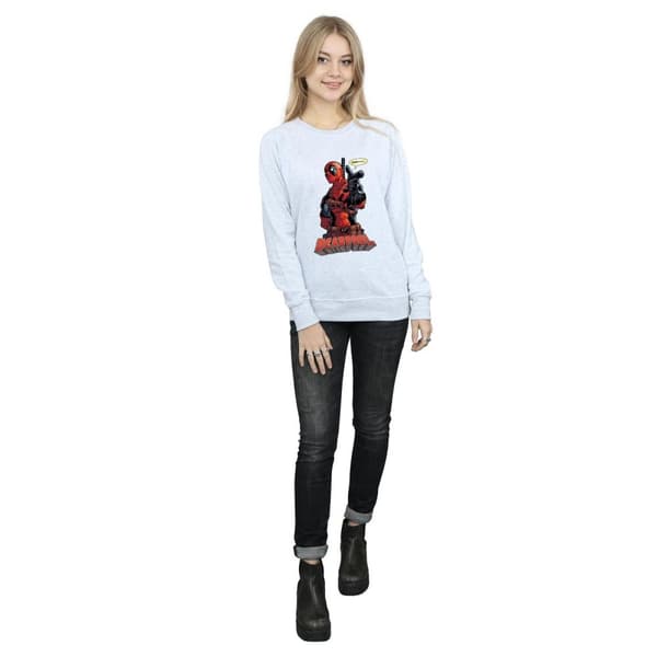 Marvel Womens/Ladies Deadpool Hey You Sweatshirt