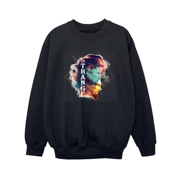 Marvel Pojkar Doctor Strange Cloud Sweatshirt Black 5-6 Years