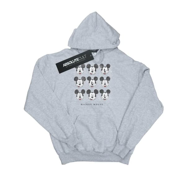 Disney Mens Mickey Mouse Wink And Smile Hoodie