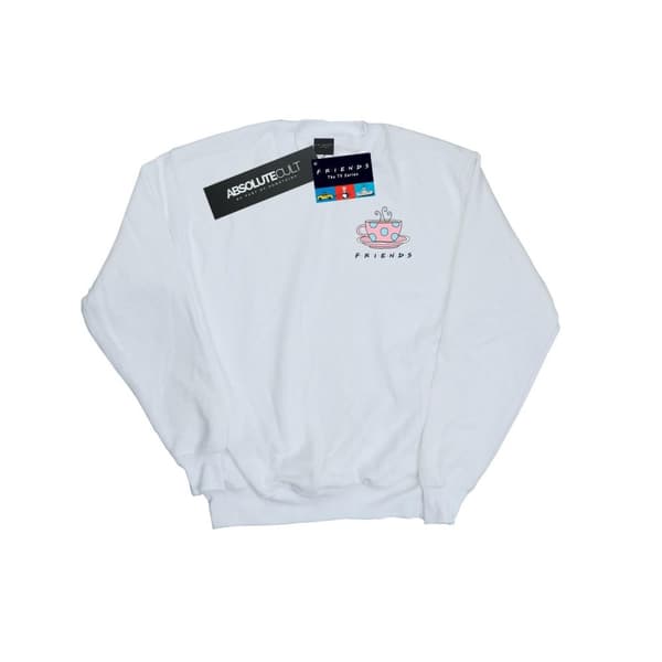 Friends Womens/Ladies Coffee Cup Breast Print Sweatshirt