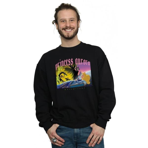 Disney Mens Sleeping Beauty And Maleficent Sweatshirt