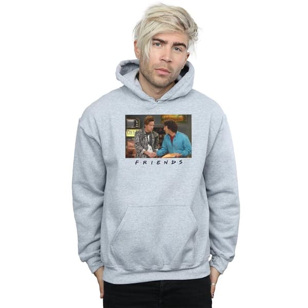 Friends Mens Ross And Chandler Handshake Hoodie