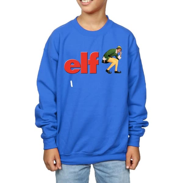 Elf Boys Crouching Logo Sweatshirt