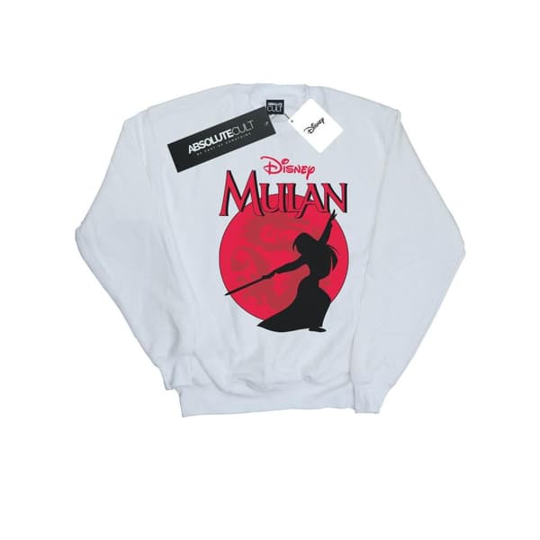 Disney Mens Mulan Dragon Silhouette Sweatshirt
