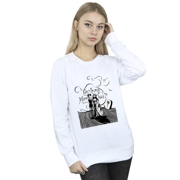 Corpse Bride Womens/Ladies Marry The Dead Sweatshirt