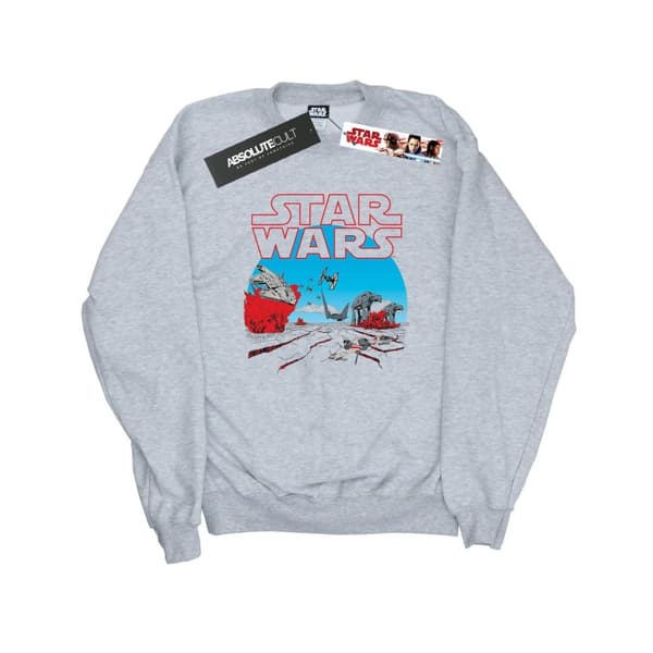 Star Wars Sweatshirt med actionmotiv från The Last Jedi - dam/dam