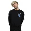 Miniatyrbilde 2 av 3: Disney Mens Lilo And Stitch Stitch Backside Breast Print Sweatshirt