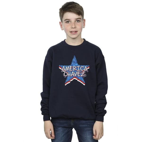 Marvel Boys Doctor Strange America Chavez Sweatshirt
