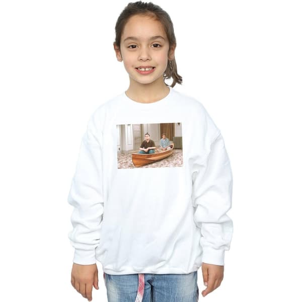 Friends Girls Boat Photo Sweatshirt
