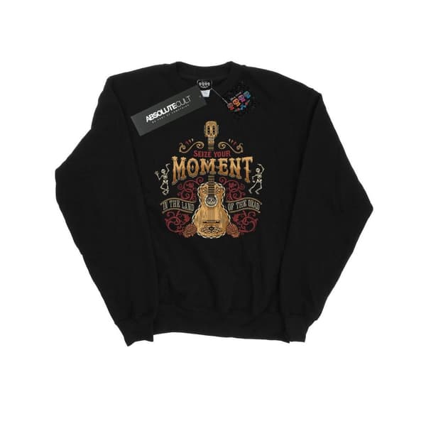 Disney Mens Coco Land Of The Dead Sweatshirt Black S