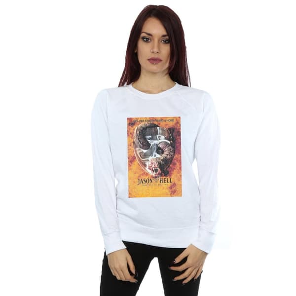 Friday The 13th Womens/Ladies Jason Goes To Hell Sweatshirt