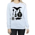 Pikkukuva 3 / 5: Fantastic Beasts Womens/Ladies Plain Icons Sweatshirt