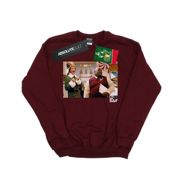 Elf Sweatshirt med julklappar från julaffären för kvinnor/damer
