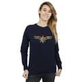 Pikkukuva 2 / 3: Marvel Womens/Ladies Captain Marvel Chest Emblem Sweatshirt