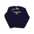Pikkukuva 1 / 3: Marvel Womens/Ladies Captain Marvel Chest Emblem Sweatshirt