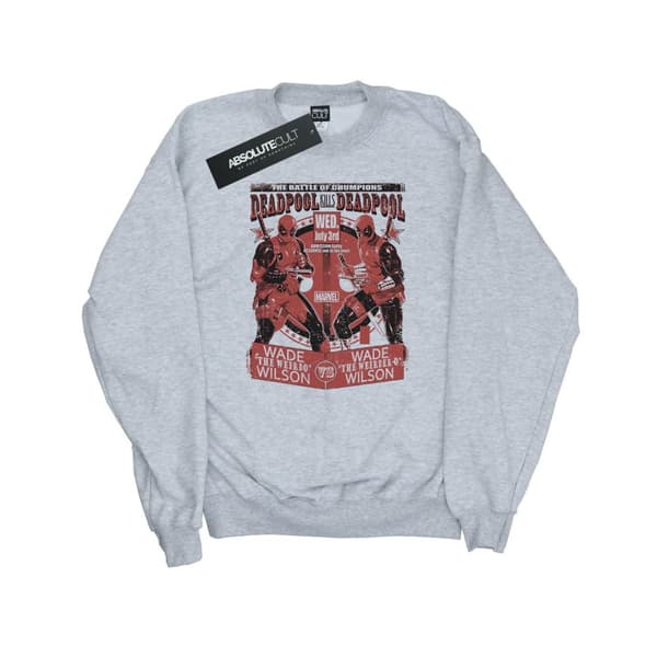 Marvel Dam/kvinnor Deadpool Vs Deadpool Sweatshirt