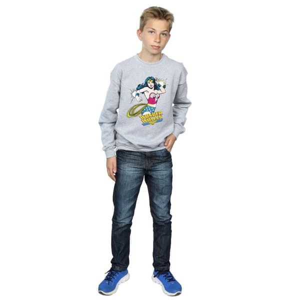DC Comics Boys Wonder Woman Lasso Sweatshirt