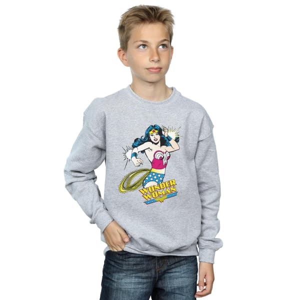 DC Comics Boys Wonder Woman Lasso Sweatshirt