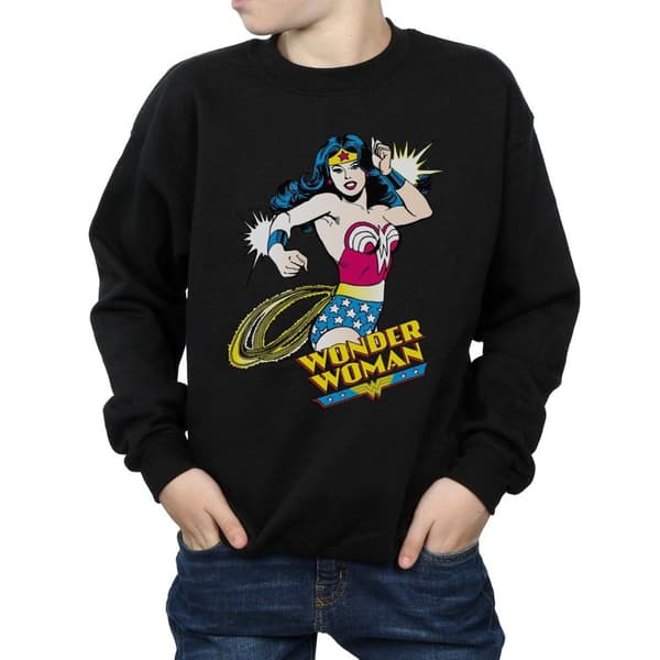 DC Comics Boys Wonder Woman Lasso Sweatshirt