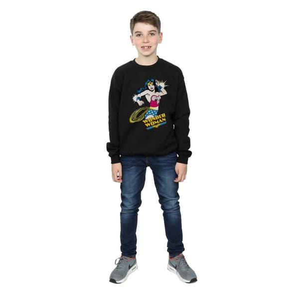 DC Comics Boys Wonder Woman Lasso Sweatshirt