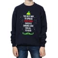 Miniatyrbild 3 av 5: Elf Sweatshirt med text för pojkar - Christmas Cheer