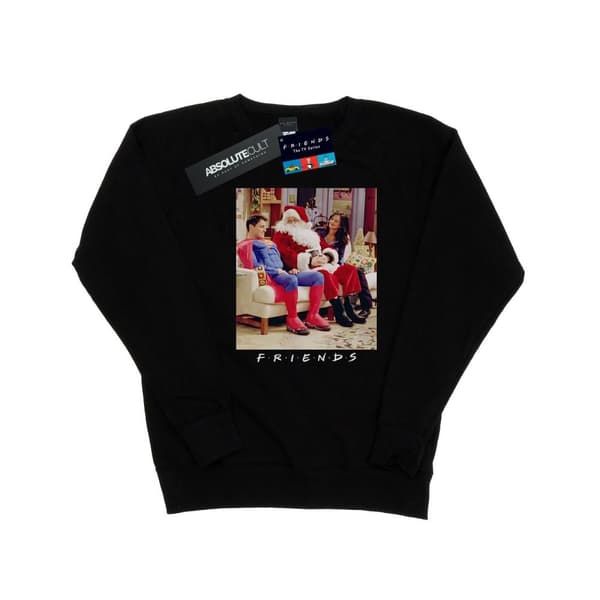 Friends Superman And Santa - Sweatshirt för kvinnor/damer