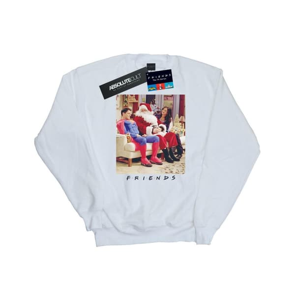 Friends Superman And Santa - Sweatshirt för kvinnor/damer