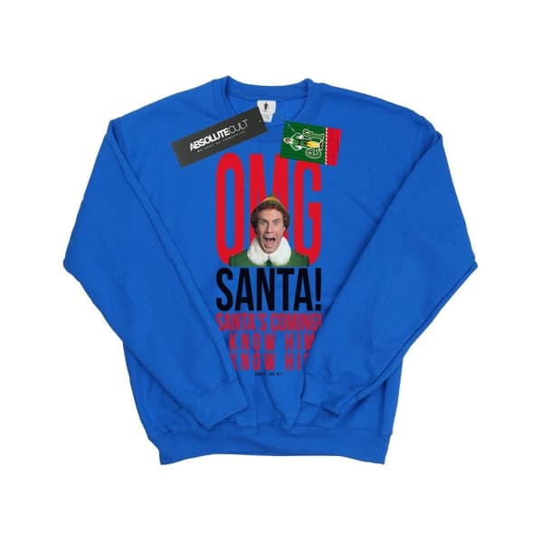 Elf Boys OMG Santa I Know Him Sweatshirt