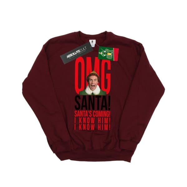 Elf Boys OMG Santa I Know Him Sweatshirt