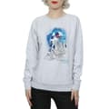 Pikkukuva 3 / 5: Star Wars Womens/Ladies The Last Jedi R2-D2 Brushed Sweatshirt