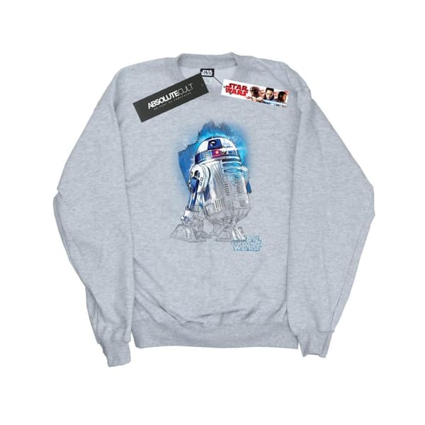 Star Wars Womens/Ladies The Last Jedi R2-D2 Brushed Sweatshirt