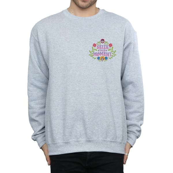 Disney Mens Coco Seize Your Moment Sweatshirt