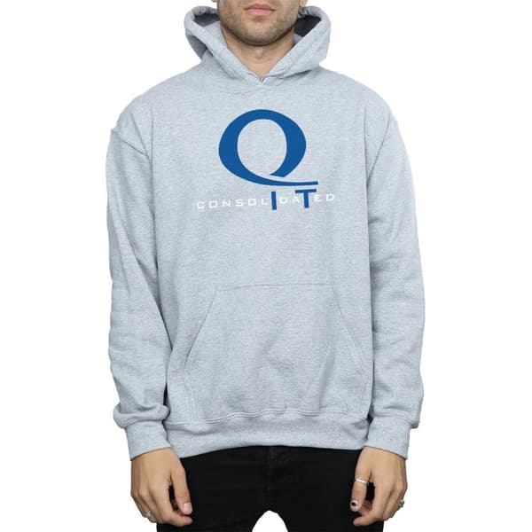 DC Comics Mens Arrow Queen Consolidated Logo Hoodie