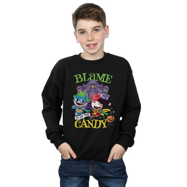 DC Comics Boys Super Friends Blame It On The Candy Sweatshirt
