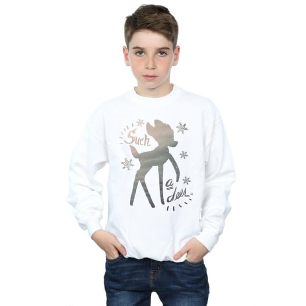 Disney Boys Bambi Winter Deer Sweatshirt
