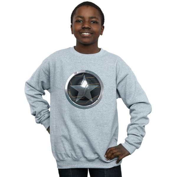 Marvel Boys The Falcon And The Winter Soldier Chest Star Sweatshirt