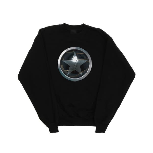 Marvel Pojkar The Falcon And The Winter Soldier - Sweatshirt med bröststjärna