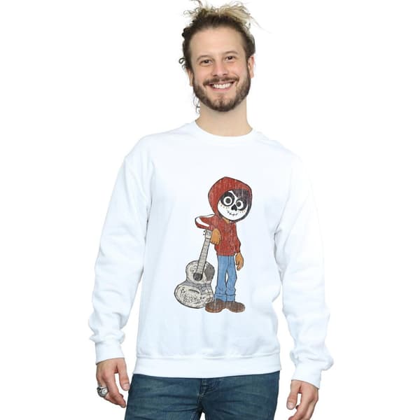 Disney Mens Coco Miguel With Guitar Sweatshirt