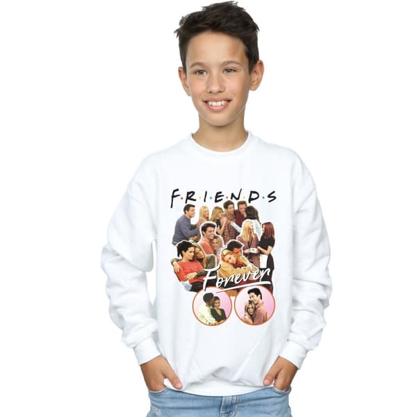 Friends Boys Forever Collage Sweatshirt