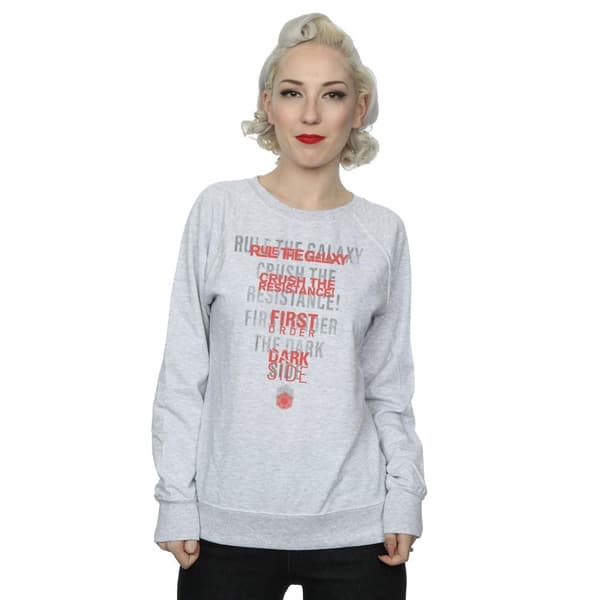 Star Wars Dam/Tjej The Last Jedi Dark Side Echo Sweatshirt