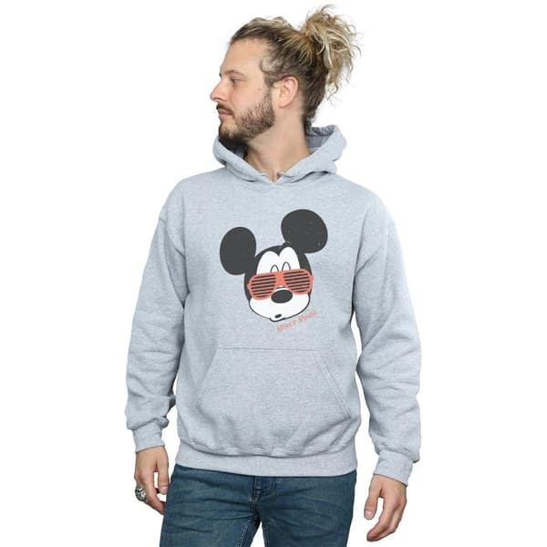 Disney Mens Mickey Mouse Sunglasses Hoodie
