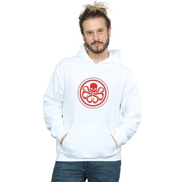 Marvel Mens Hydra Logo Hoodie