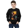 Miniatyrbild 2 av 3: Marvel Kapten Marvel Galactic Shine-tröja för pojkar
