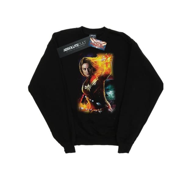 Marvel Kapten Marvel Galactic Shine-tröja för pojkar
