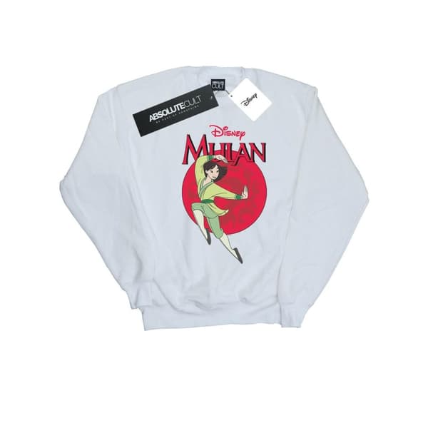 Disney Mens Mulan Dragon Circle Sweatshirt
