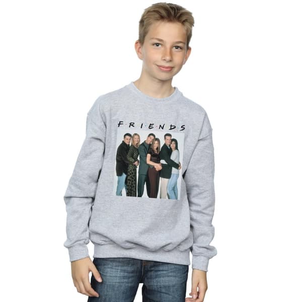 Friends Boys Group Photo Hugs Sweatshirt