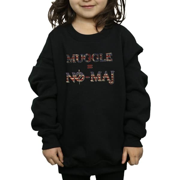 Fantastic Beasts Girls No Muggle No Maj Sweatshirt