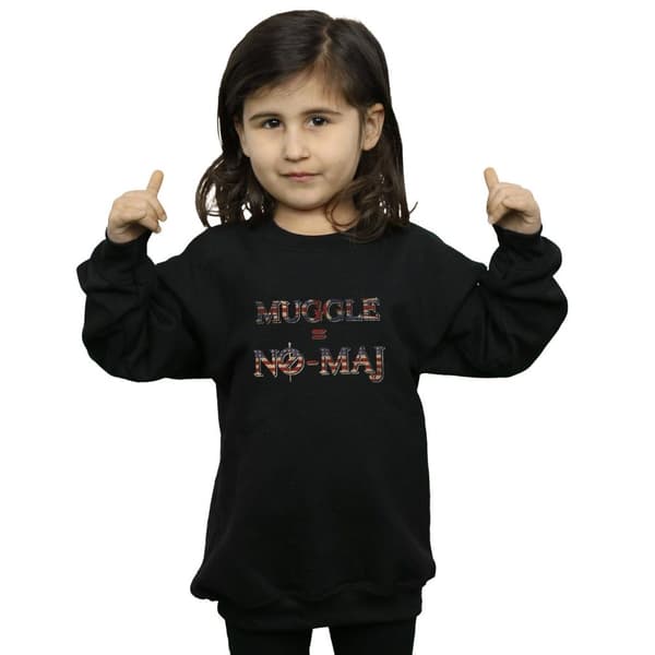Fantastic Beasts Girls No Muggle No Maj Sweatshirt
