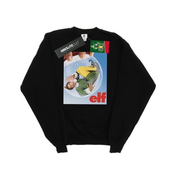 Elf Pojkar Snow Globe Poster Sweatshirt